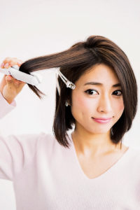 ストレーターを内側に90度回転