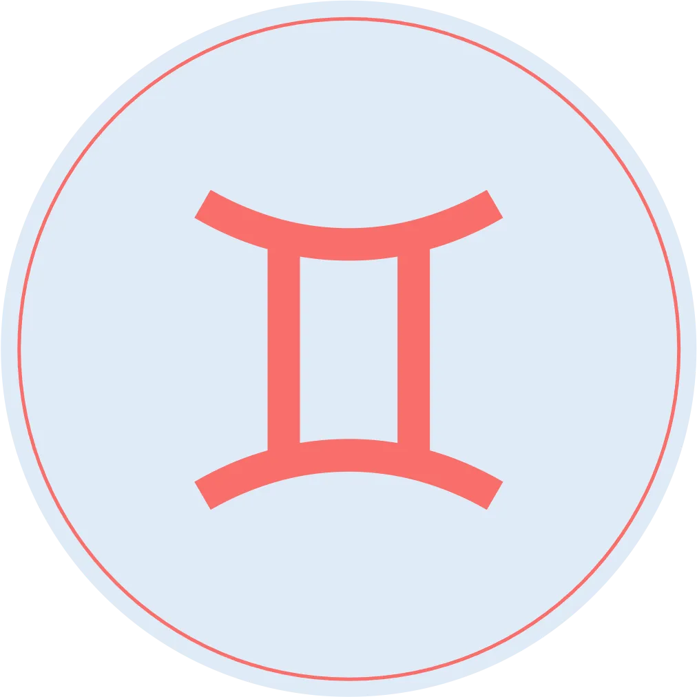 双子座のマーク