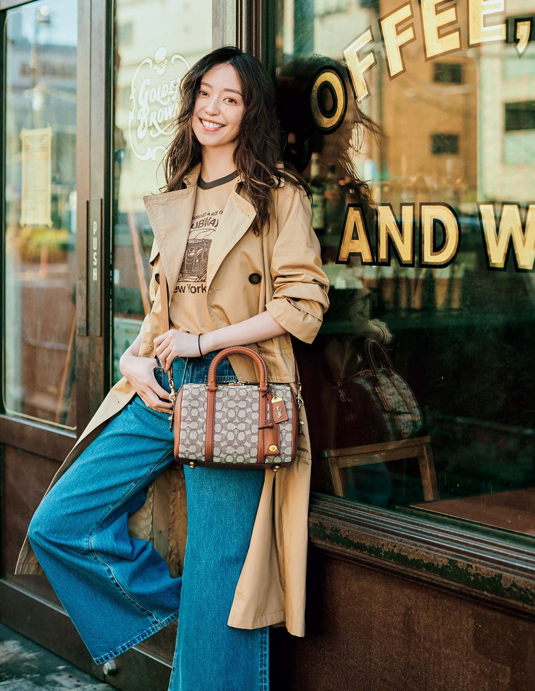 【希少！美品！】coach ローグ　オールブラックモデル ブラック（黒）系 Coach ROGUE(コーチ ローグ) レディース