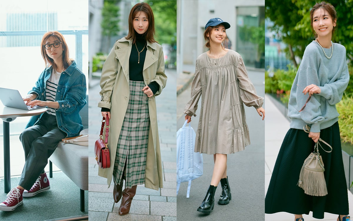 柏木由紀さんが CLASSY.ベーシックをまとったら… | CLASSY