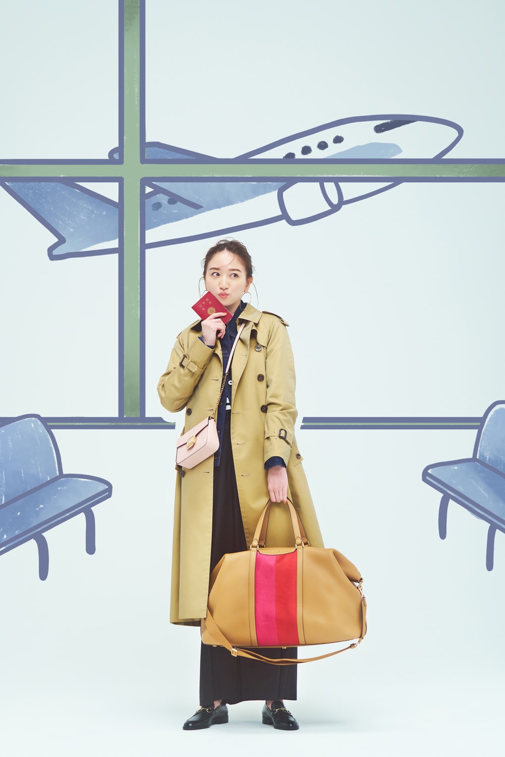 ケイト・スペード】年末年始の旅行に使える！ オシャレ心を
