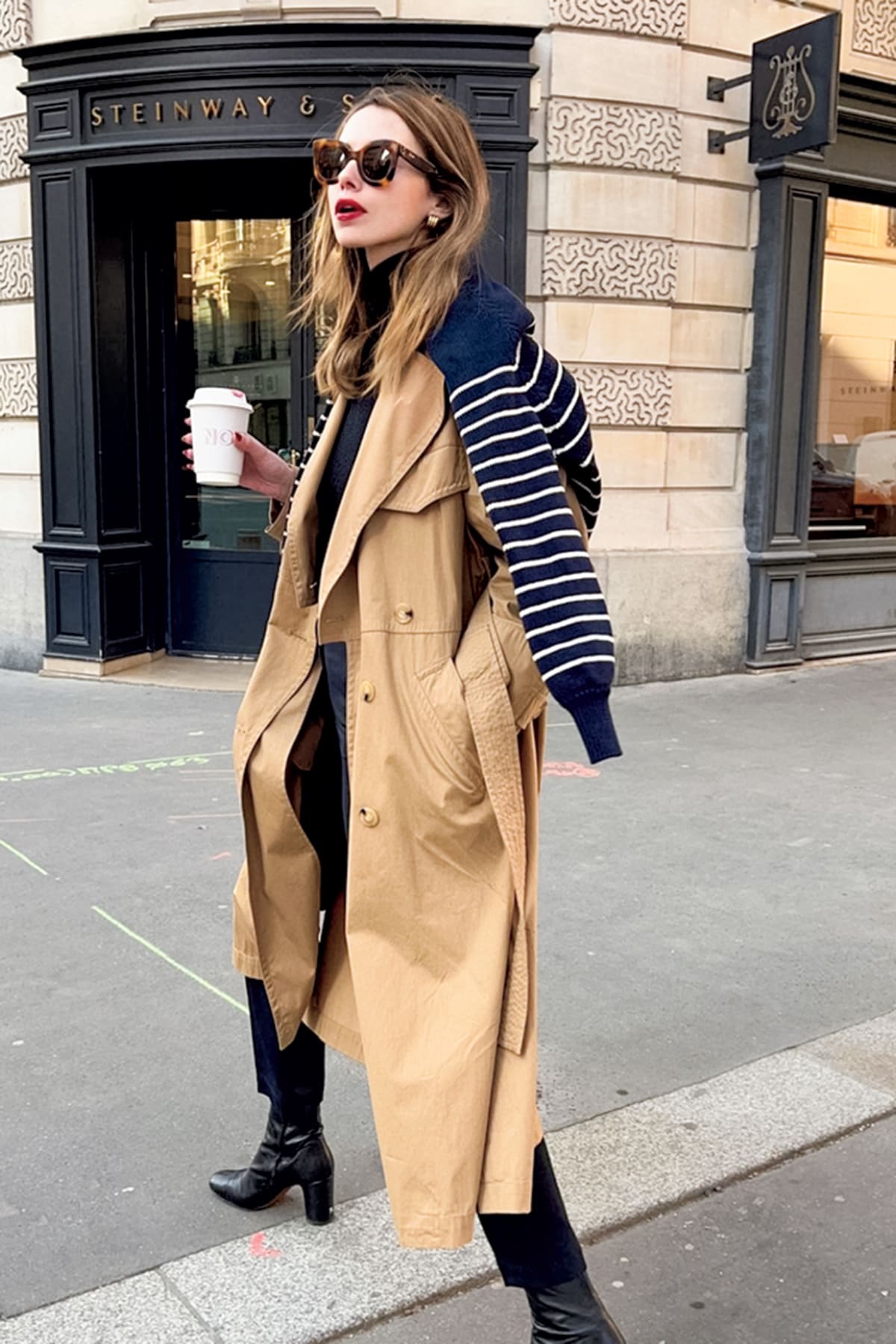 paris*ベーシック トレンチコート パリジェンヌトレンチコート