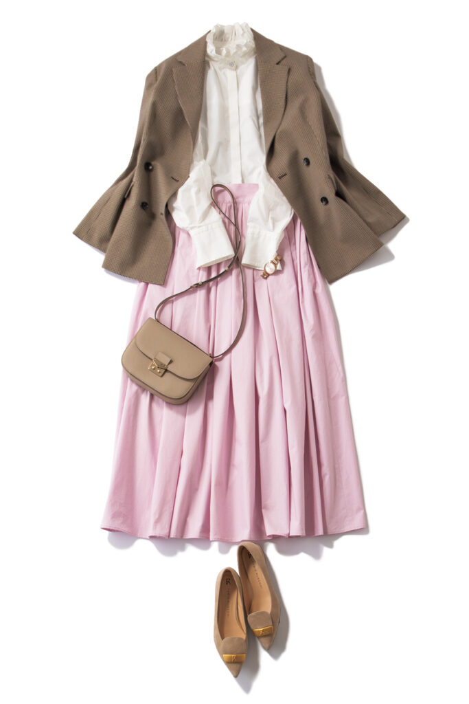 チェックジャケットのセットアップ】春の着こなしが普通に終わら