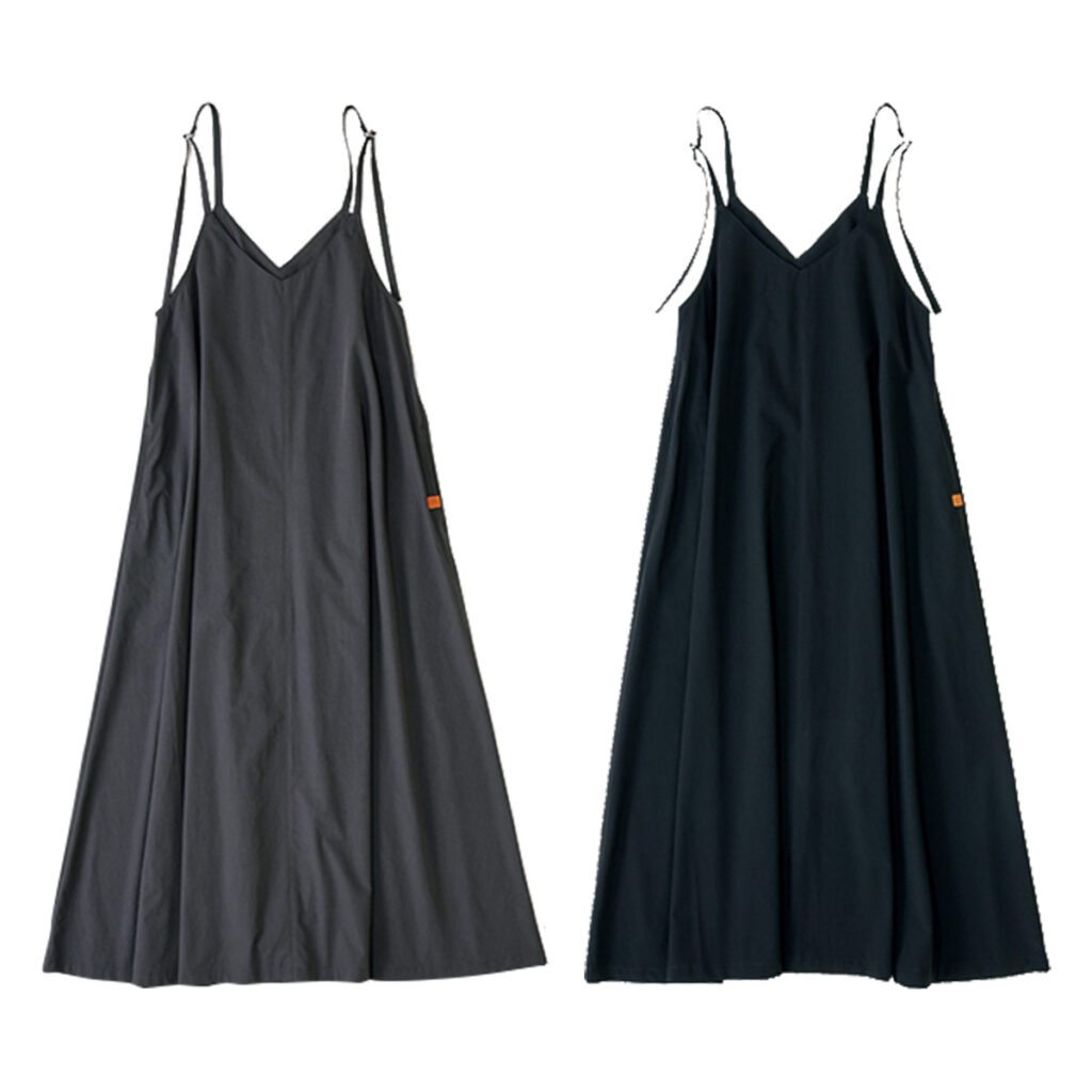 UNIVERSAL OVERALL CLASSY.コラボキャミソール ワンピース スタイルアップできるトリプルコラボのキャミワンピ【買える