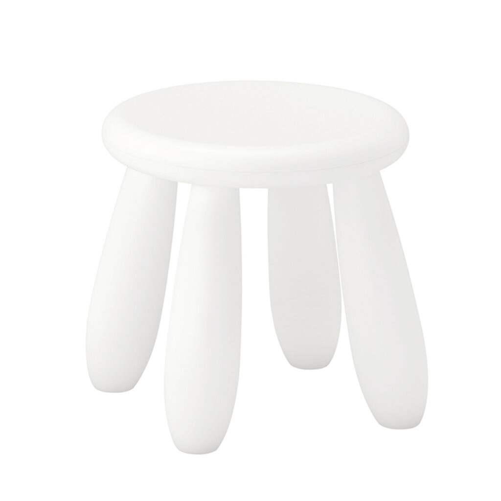 ポリプロピレンの子供用スツール