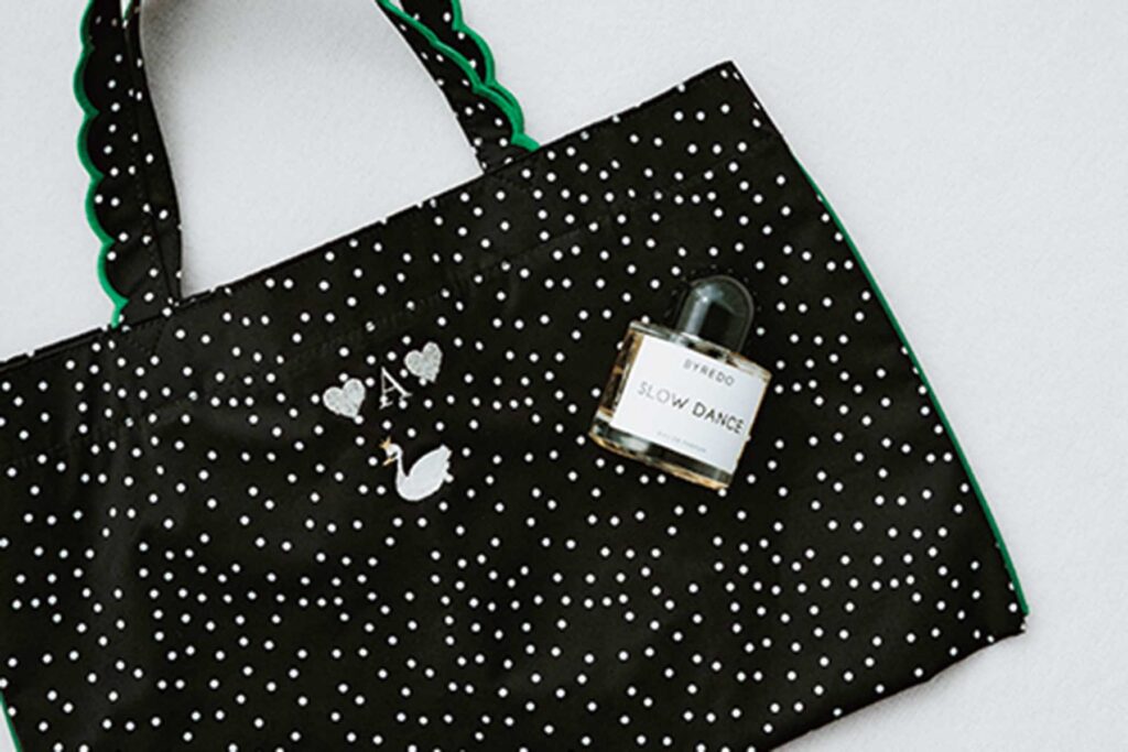 eluのママバッグとBYREDOの香水