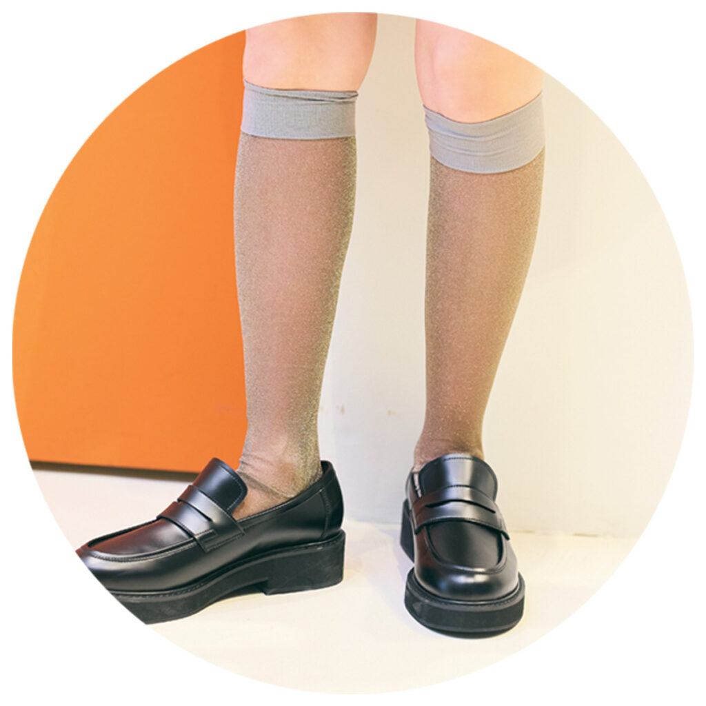 シアーソックス×ローファー