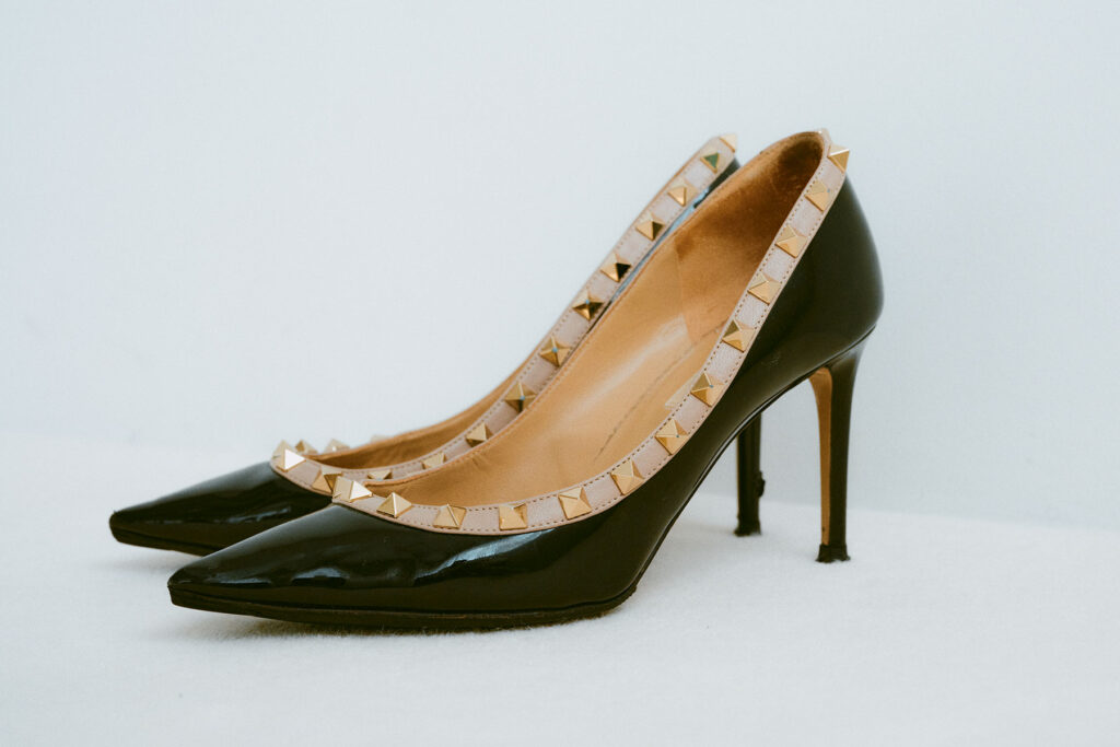 Valentinoのロックスタッズヒール