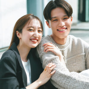 飯田 美月 & 青木 伸之介