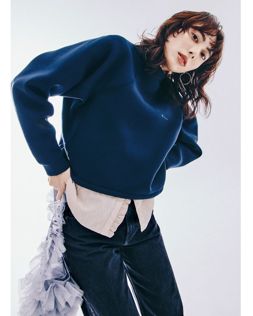 ネイビースウェット