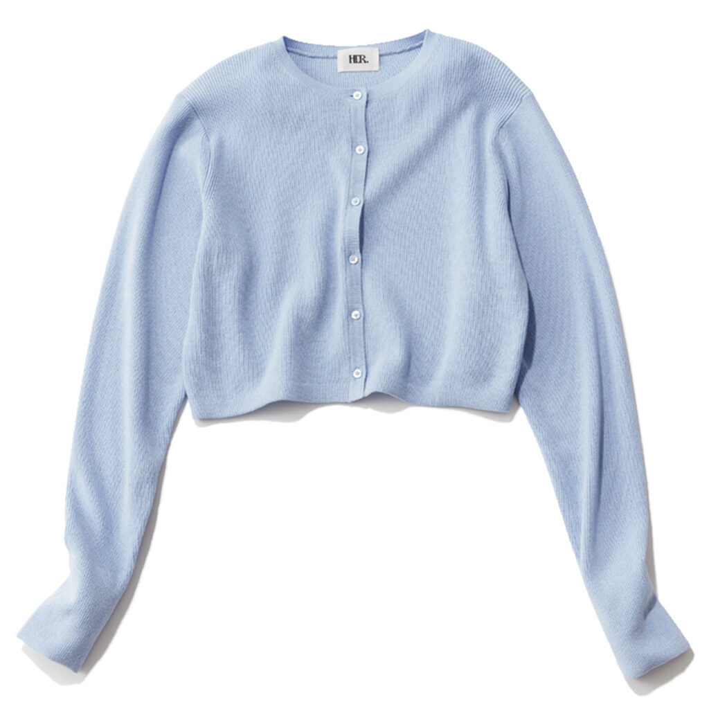 ブルーカーディガン