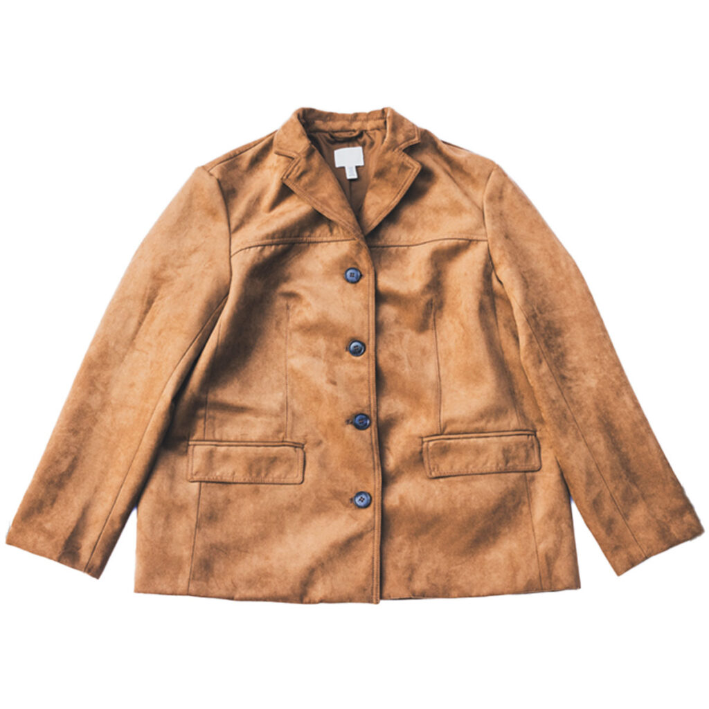 H＆Mのスウェードジャケット