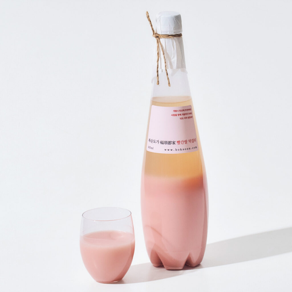 福順都家「赤米マッコリ」