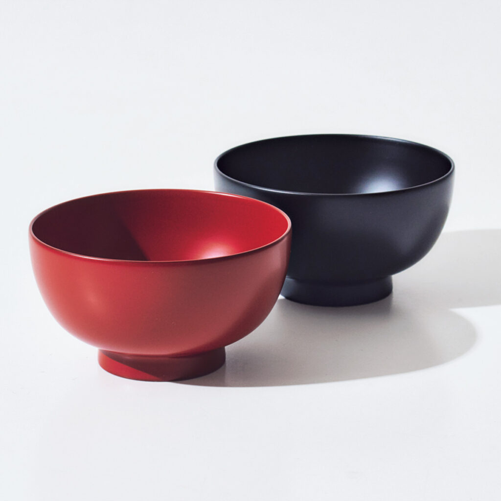 漆琳堂シツリンドウ「越前硬漆 一乗椀 4寸」