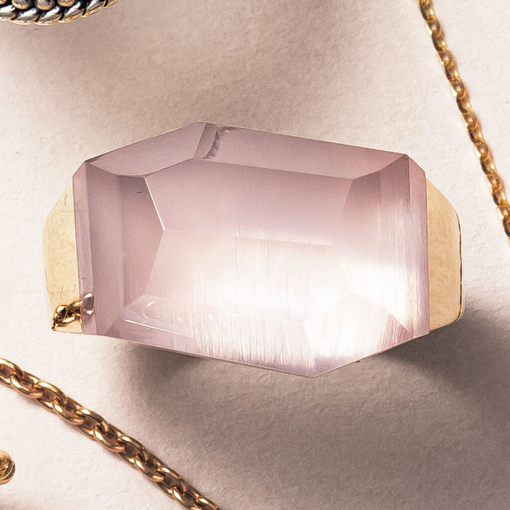 bororoのローズクォーツ