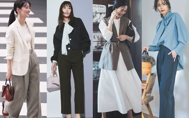 【30代女性のオフィスカジュアル完全ガイド】季節別コーデ20選 | CLASSY.[クラッシィ]