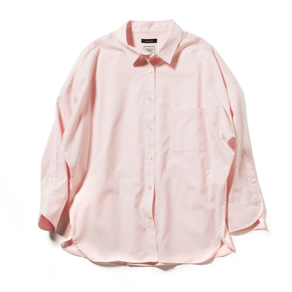 ánuansのピンクシャツ