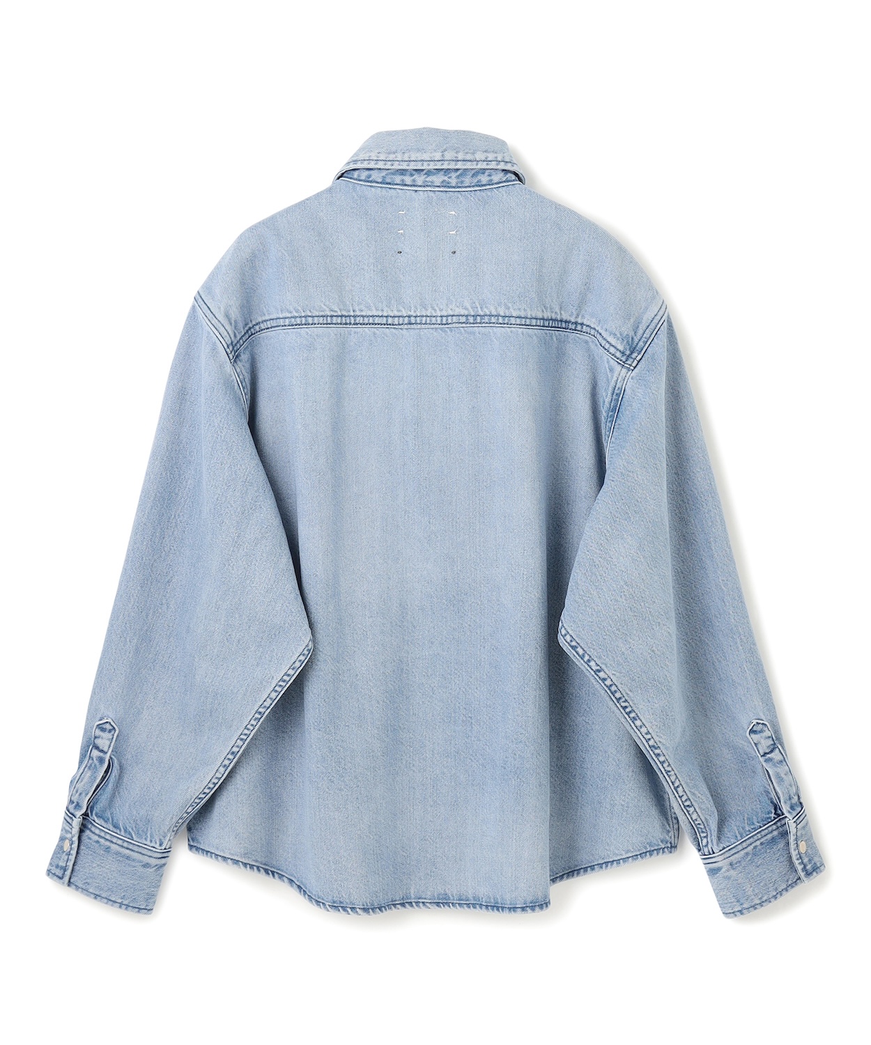 アンクレイヴ uncrave デニムシャツ サイズ2 upper hights × uncrave】THE SENSE uncrave デニムシャツ