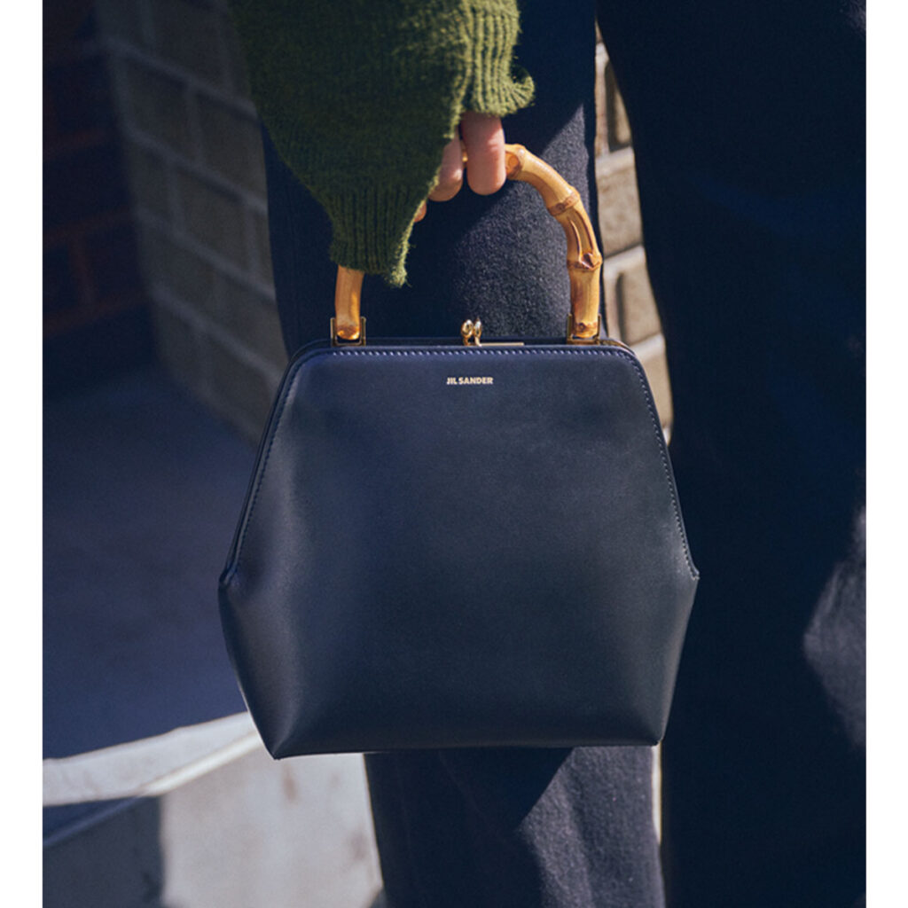 バンブーハンドルバッグ