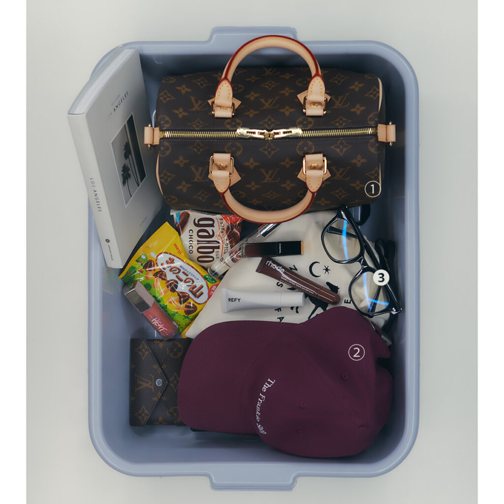 機内バッグの中身