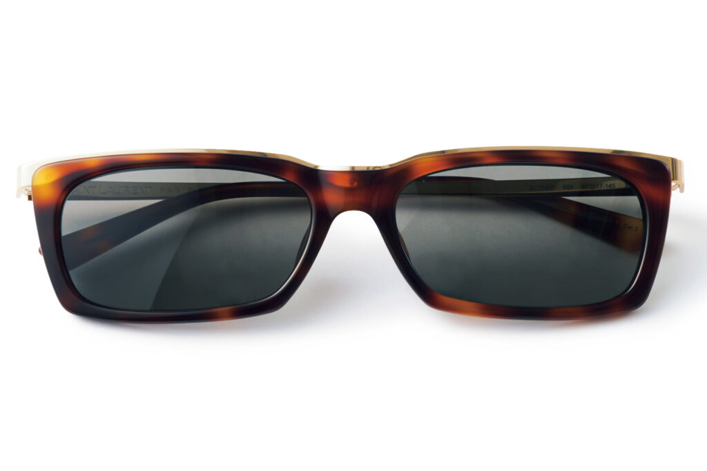 サンローランのべっ甲サングラス