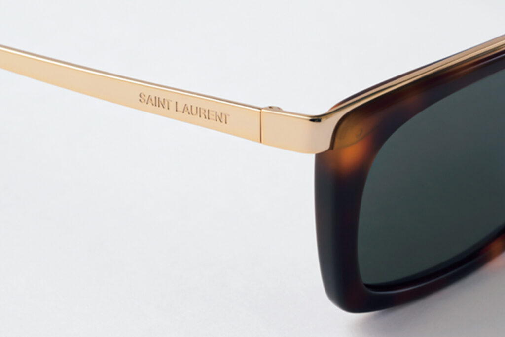 サンローランのべっ甲サングラス