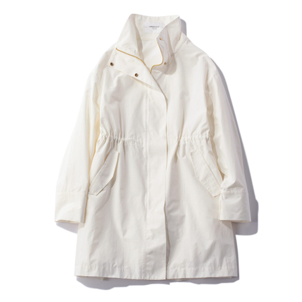 薄軽アウター白