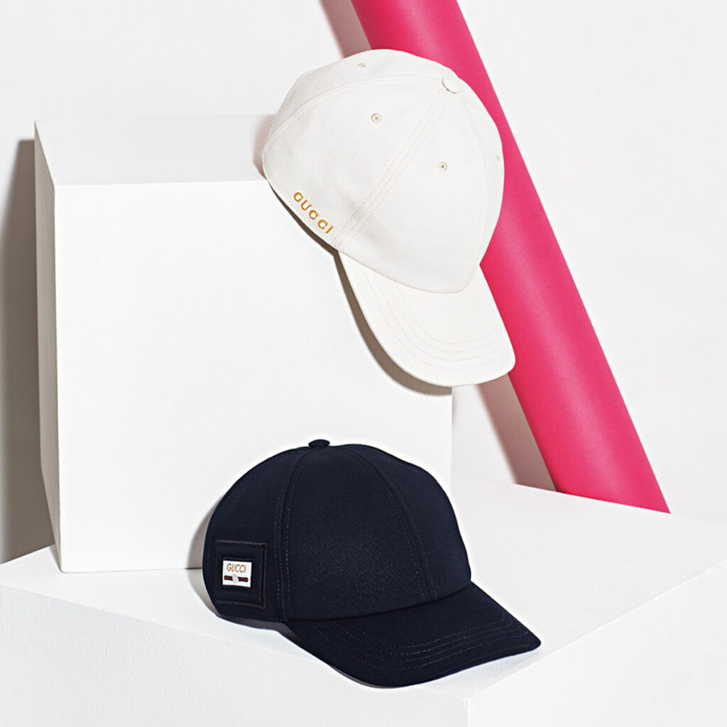 グッチのキャップ