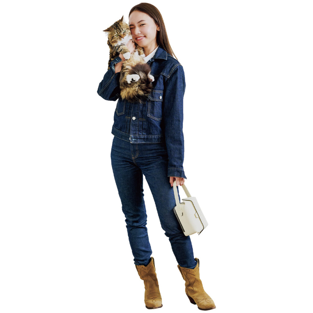 デニムオンデニムコーデ