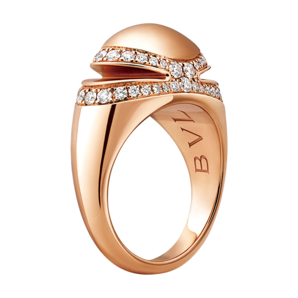 「ブルガリ カボション」リング