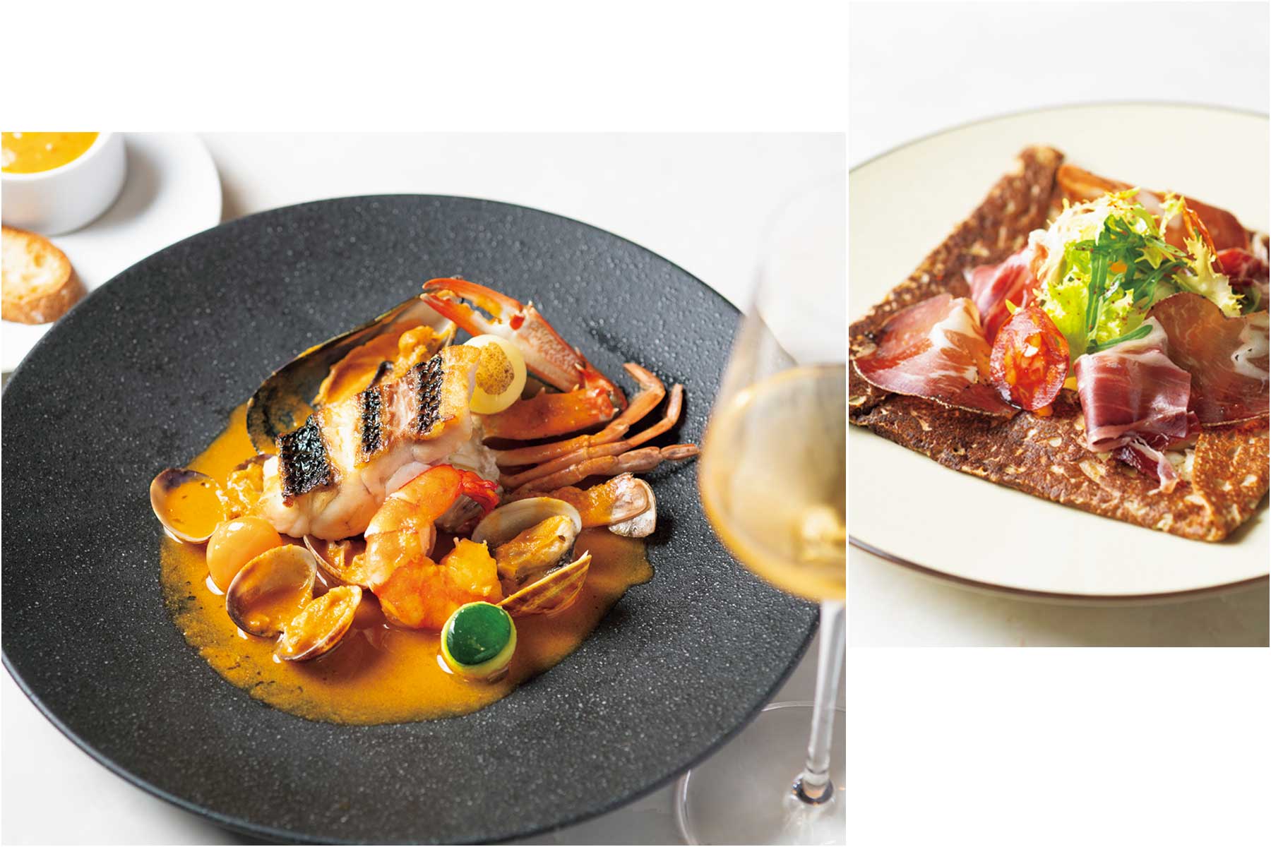 ブイヤベース,ガレットシャルキュトリー