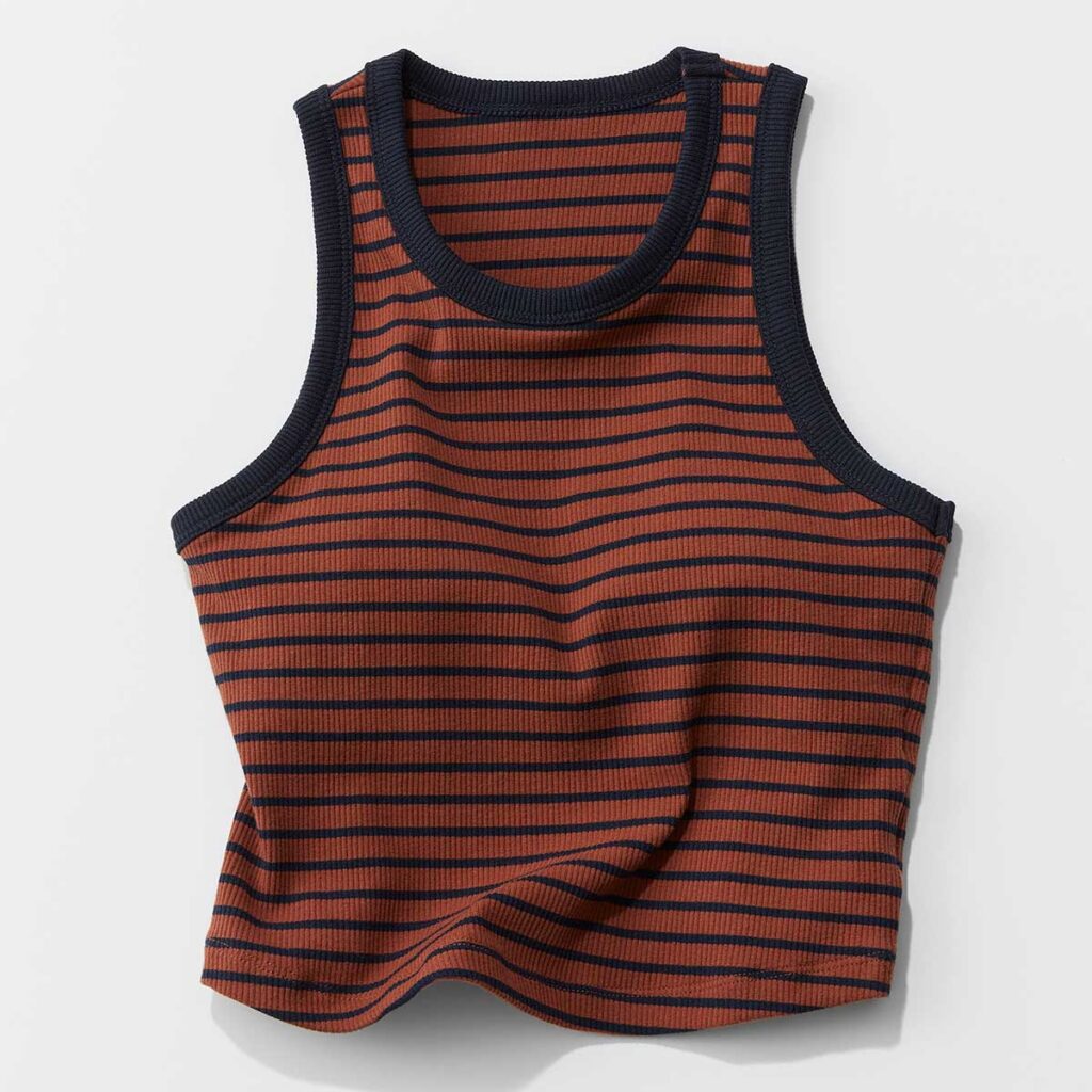 ボーダータンクトップ