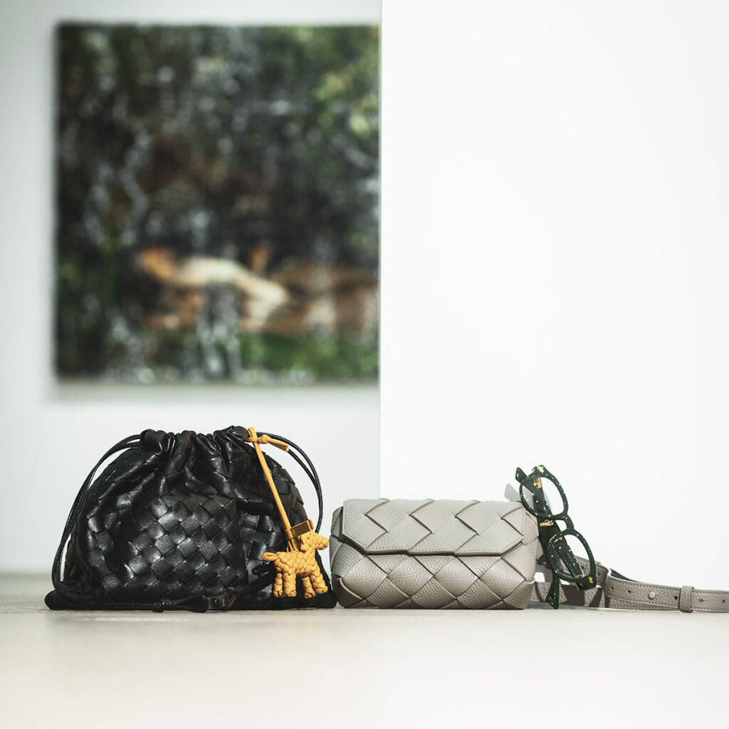 BOTTEGA VENETAのディアゴ ベルトバッグ、ダストバッグ