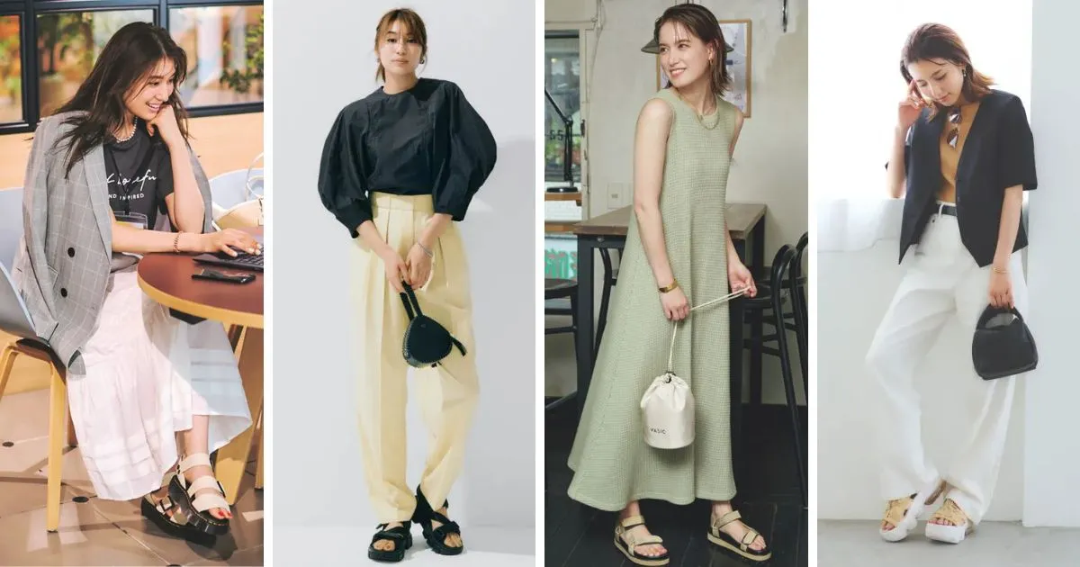 スポーツサンダルのきれいめコーデ2025年バージョンバナー