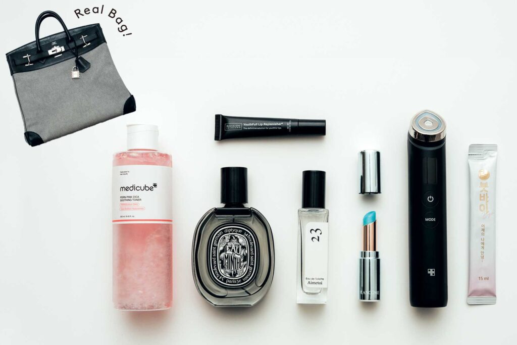 千賀さんのバッグの中身