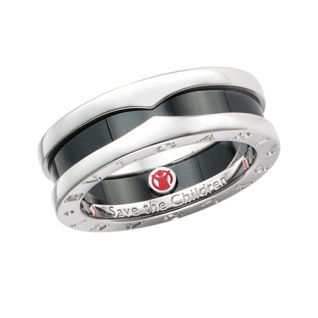 ブルガリの「セーブ・ザ・チルドレン」リング