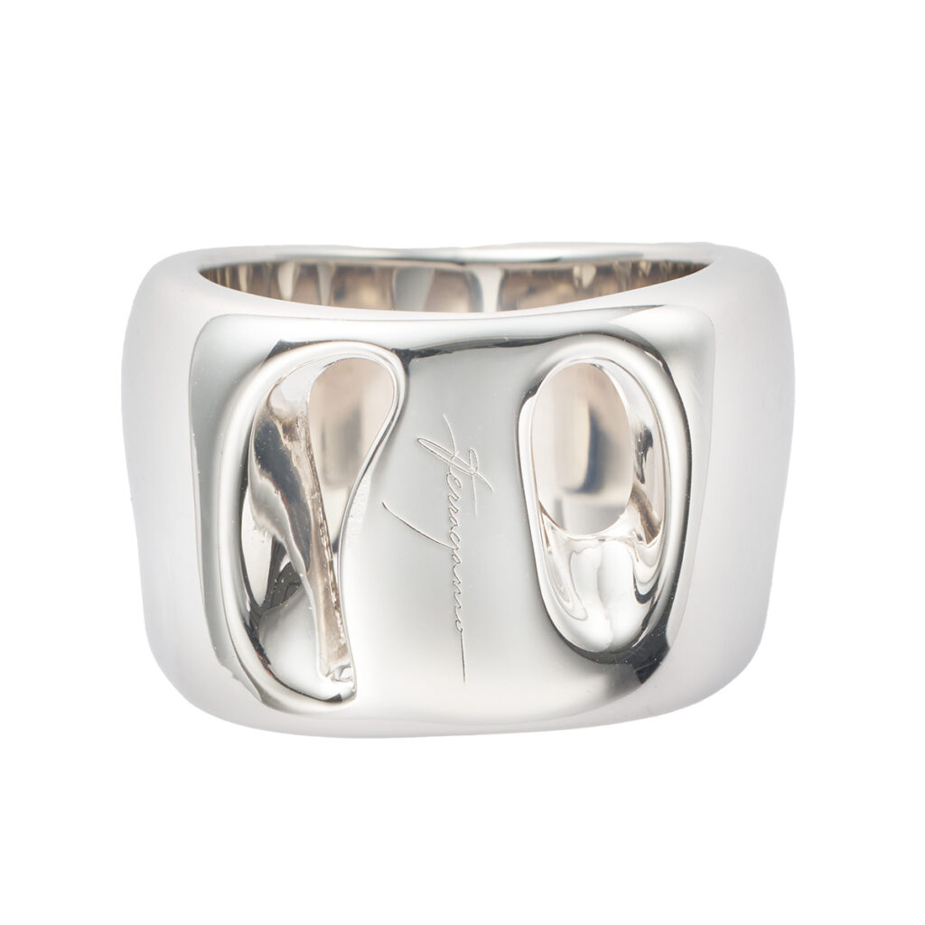 フェラガモのシルバーリング