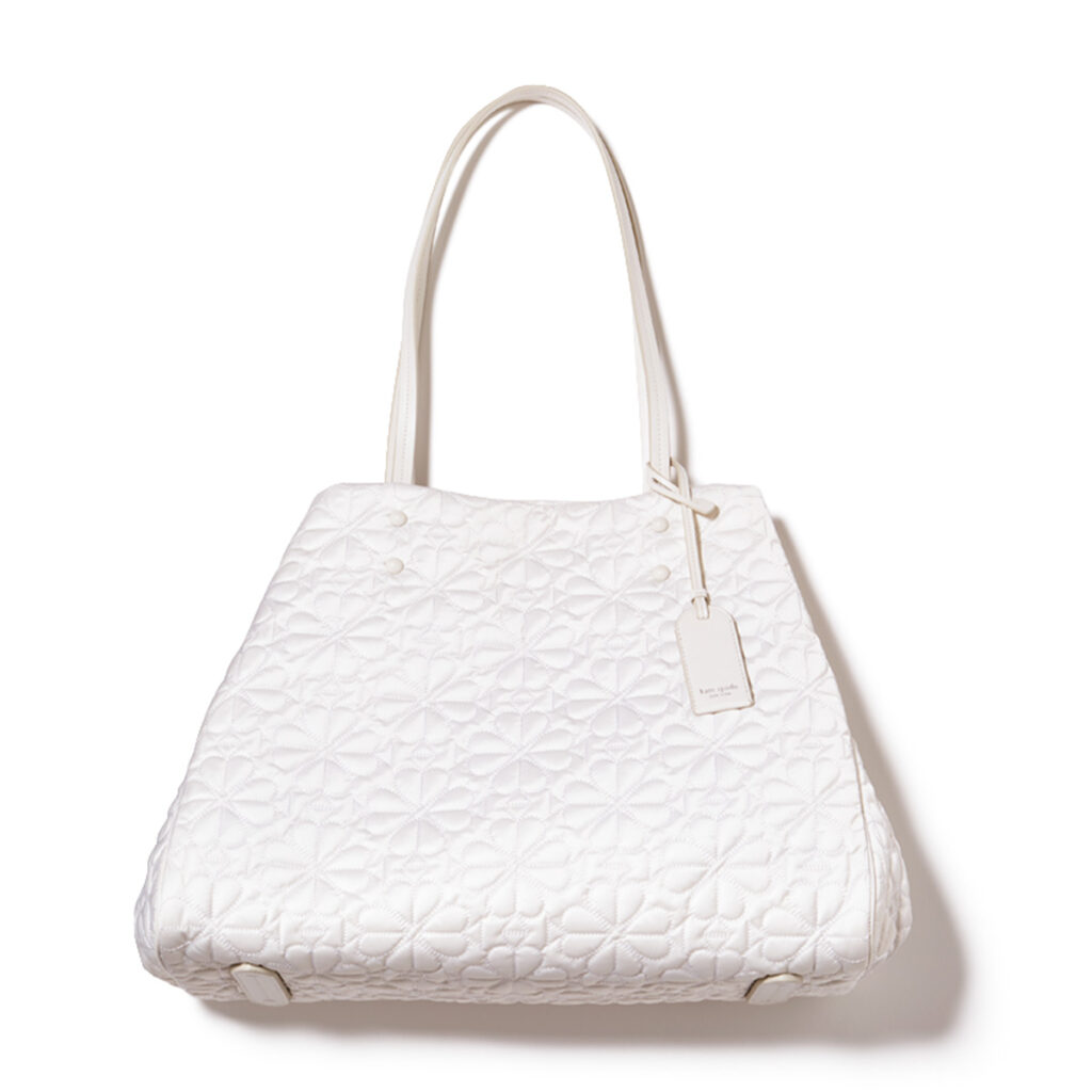 花柄キルティングの2wayトート