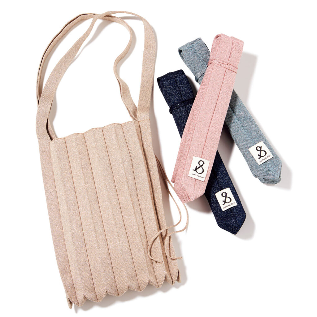 折りたためるニュアンスカラーのサブバッグ