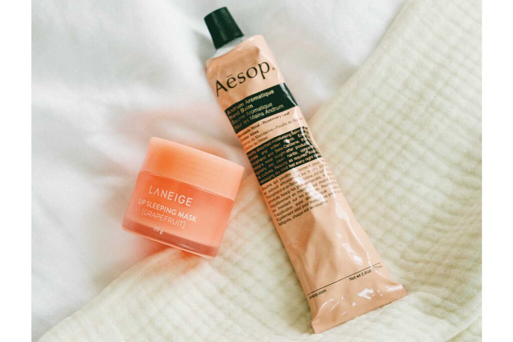 アンドラム アロマティック ハンドバーム ,ラネージュ リップスリーピングマスク グレープフルーツ
