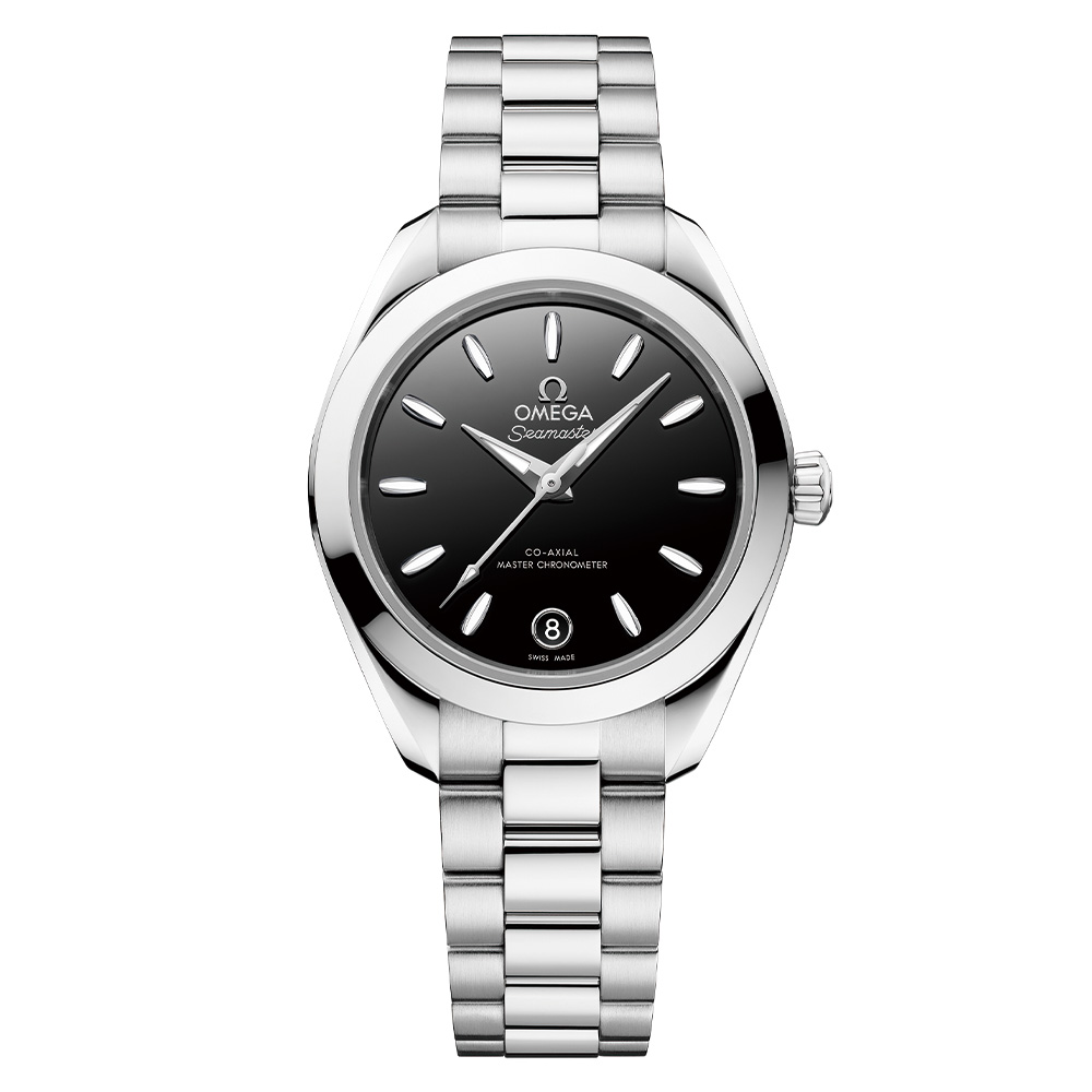 「シーマスター アクアテラ 30MM」〈SS×ブラックダイアル／ケース径：30mm／自動巻き〉￥968,000