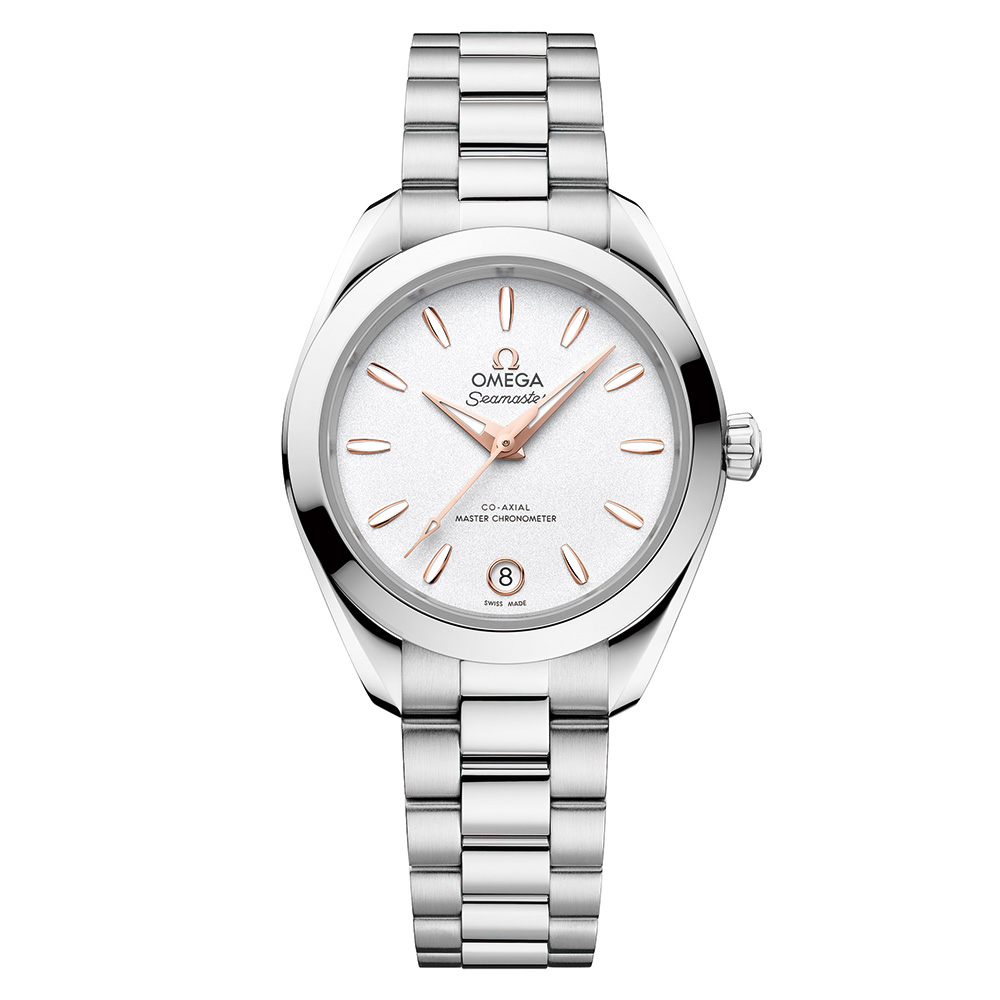 「シーマスター アクアテラ 30MM」〈SS×ホワイトダイアル／ケース径：30mm／自動巻き〉￥968,000