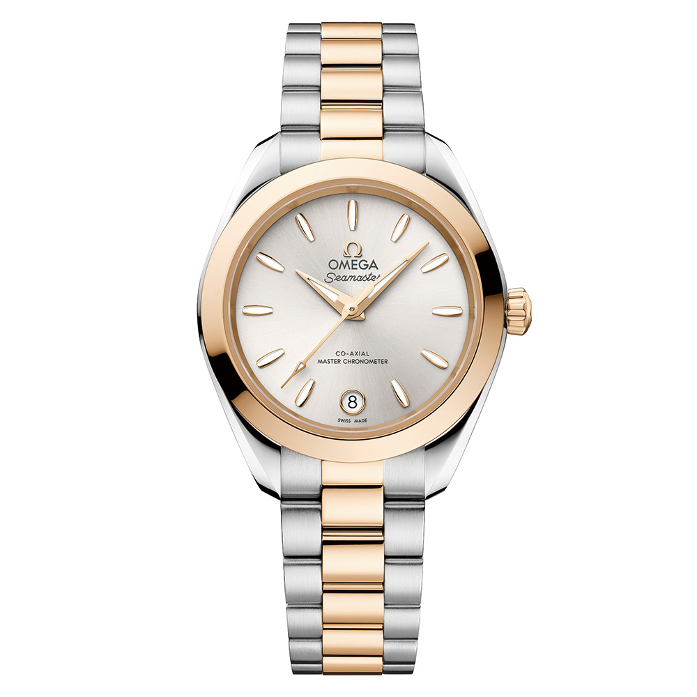 「シーマスター アクアテラ 30MM」〈SS×18Kムーンシャイン™ゴールド／ケース径：30mm／自動巻き〉￥1,617,000