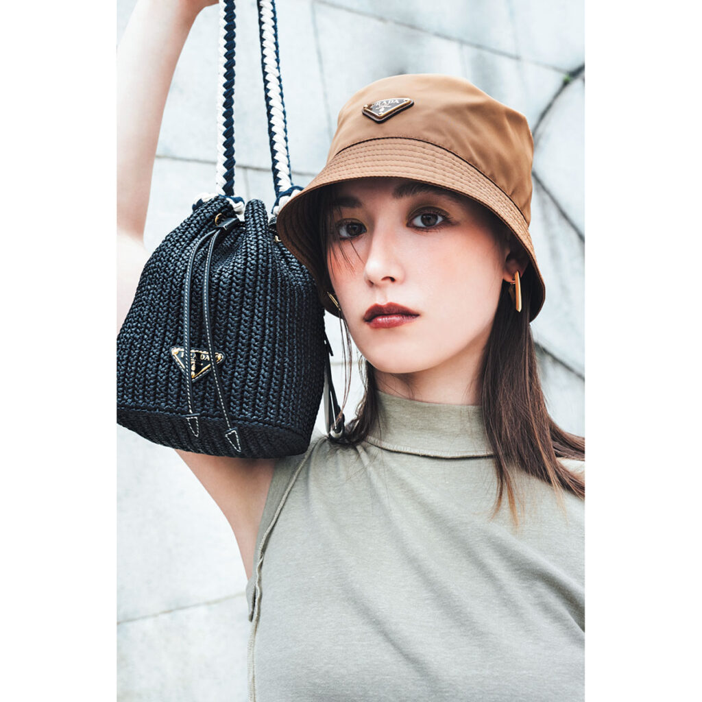 クロシェ ミニ バゲットバッグ