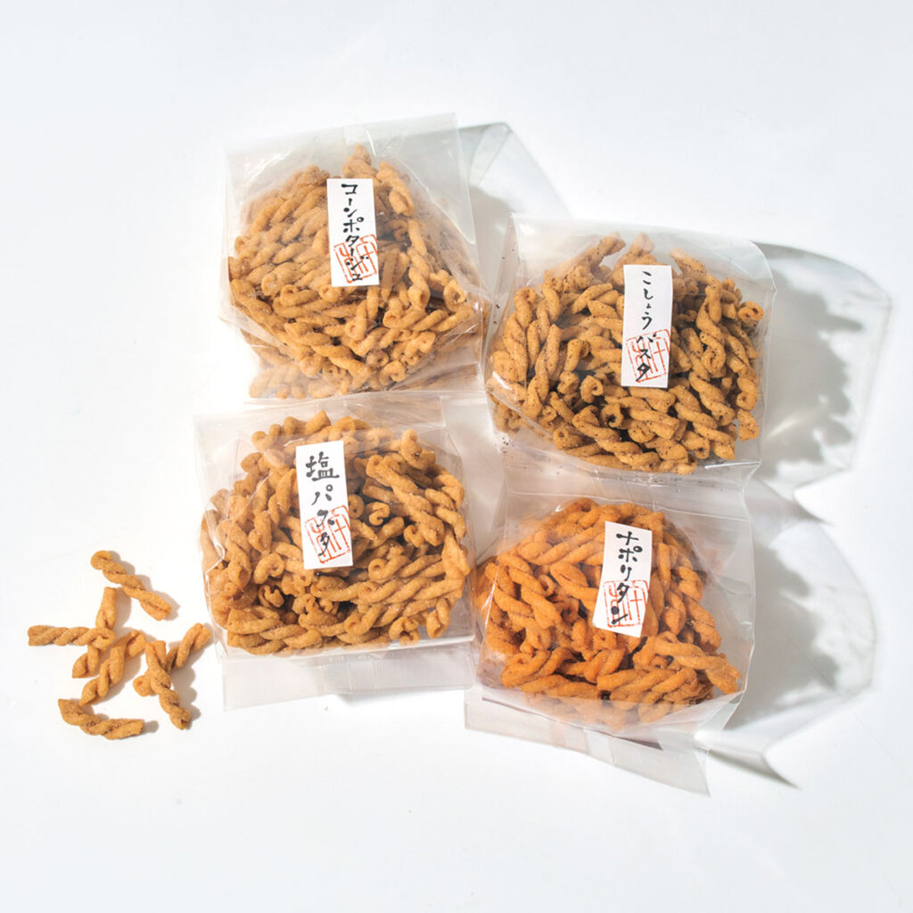 麻布十番 杵屋「揚げパスタ」