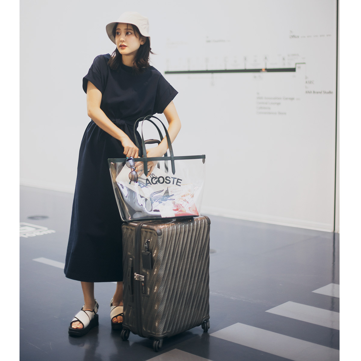旅行★休暇ワンピース★空港ファッション★ ホームファッション ?media_id=3150342279923566033