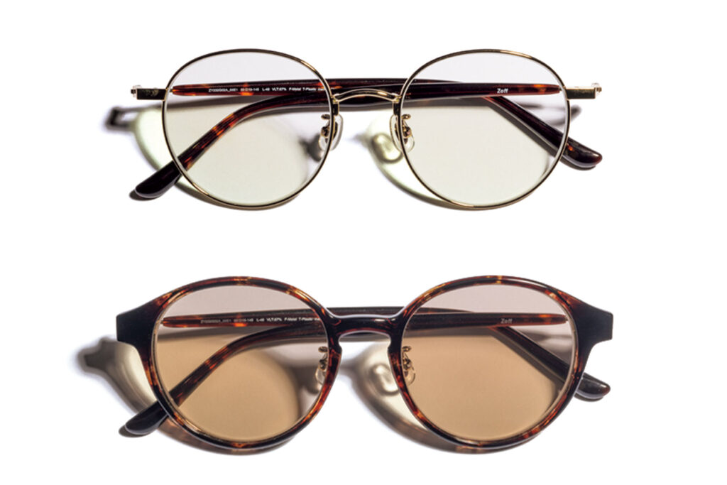 べっ甲フレーム×ブラウンレンズのサングラス