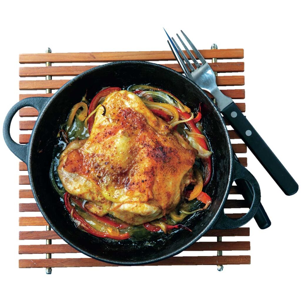 鶏もも肉のスパイシーグリル