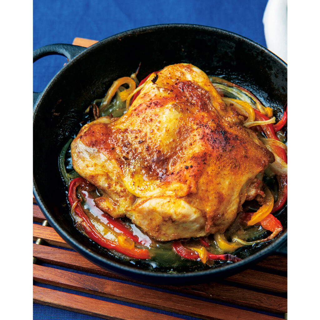 鶏もも肉のスパイシーグリル