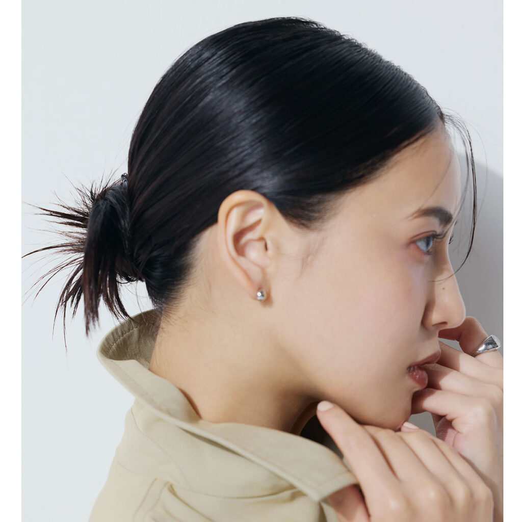 タイトお団子ヘア